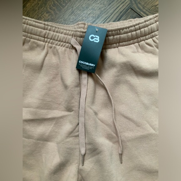 COCOBURRY Men’s Drawstring Jogging Casual Shorts Clay BRAND NEW Size Reg Medium - Picture 4 of 7